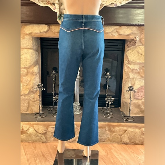 Mother Denim The Snap Hustler Ankle Jeans What I Had Before I Had You 29 - Picture 7 of 10